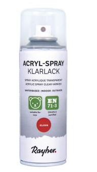 Spray acrylique transaprent GLOSS 200ml